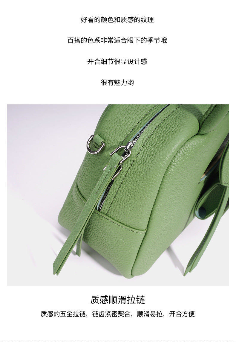 Design Women's Bag 100% Genuine Leather Single Shoulder or Crossbody Bag Trento