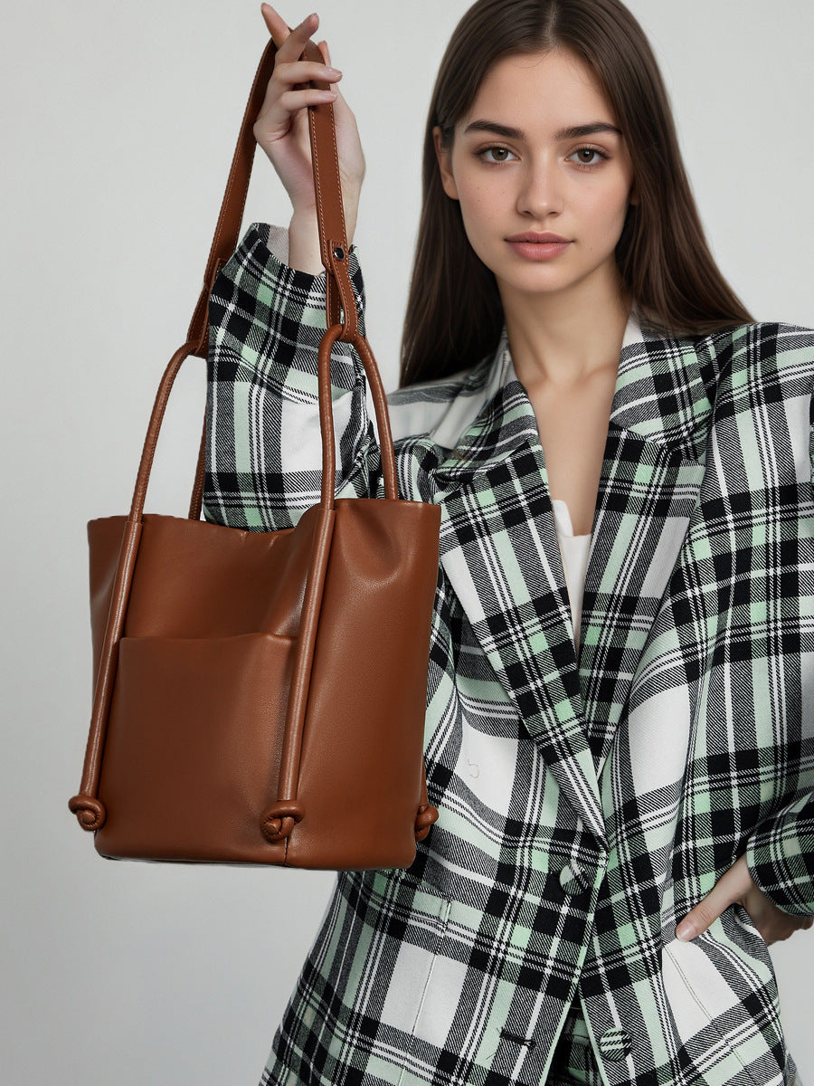 High-End Design Women's Bag 100% Genuine Leather Single Shoulder or Crossbody Bag Iowa