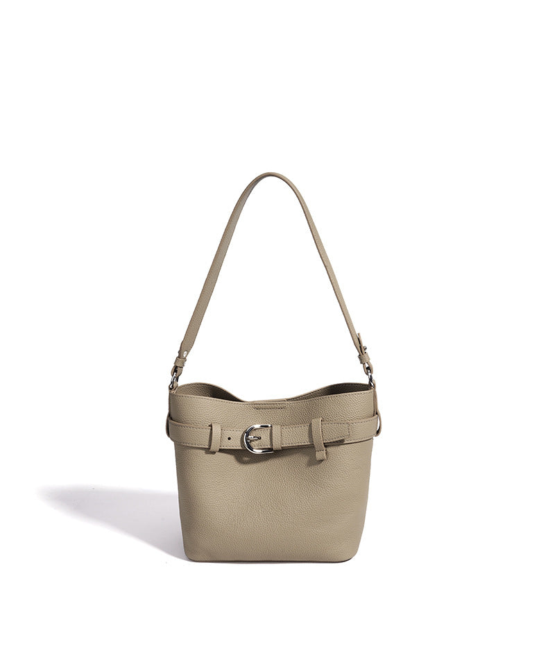 High-End Design Women's 100% Genuine Leather Single or Across Shoulder Tote Bag Siena