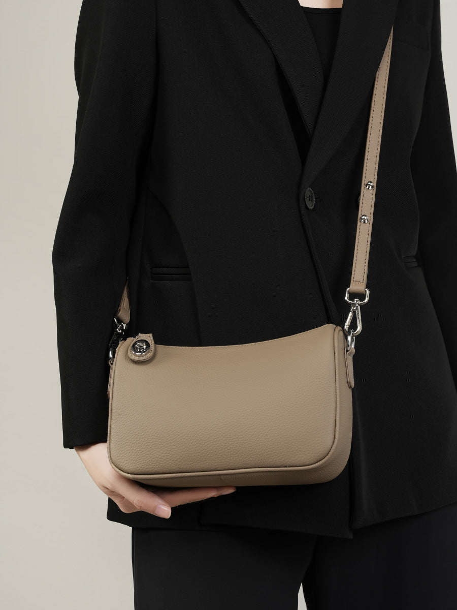 Designed Women's Bag 100% Genuine Leather Single Shoulder or Crossbody Bristol