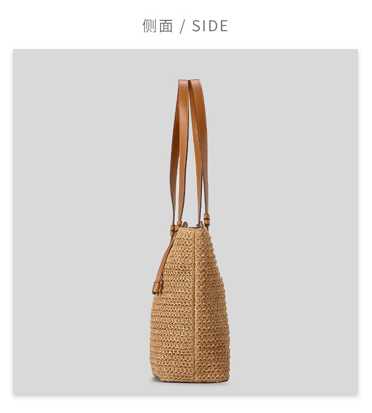 Design Straw Woven Women's Bag Single Shoulder South Carolina