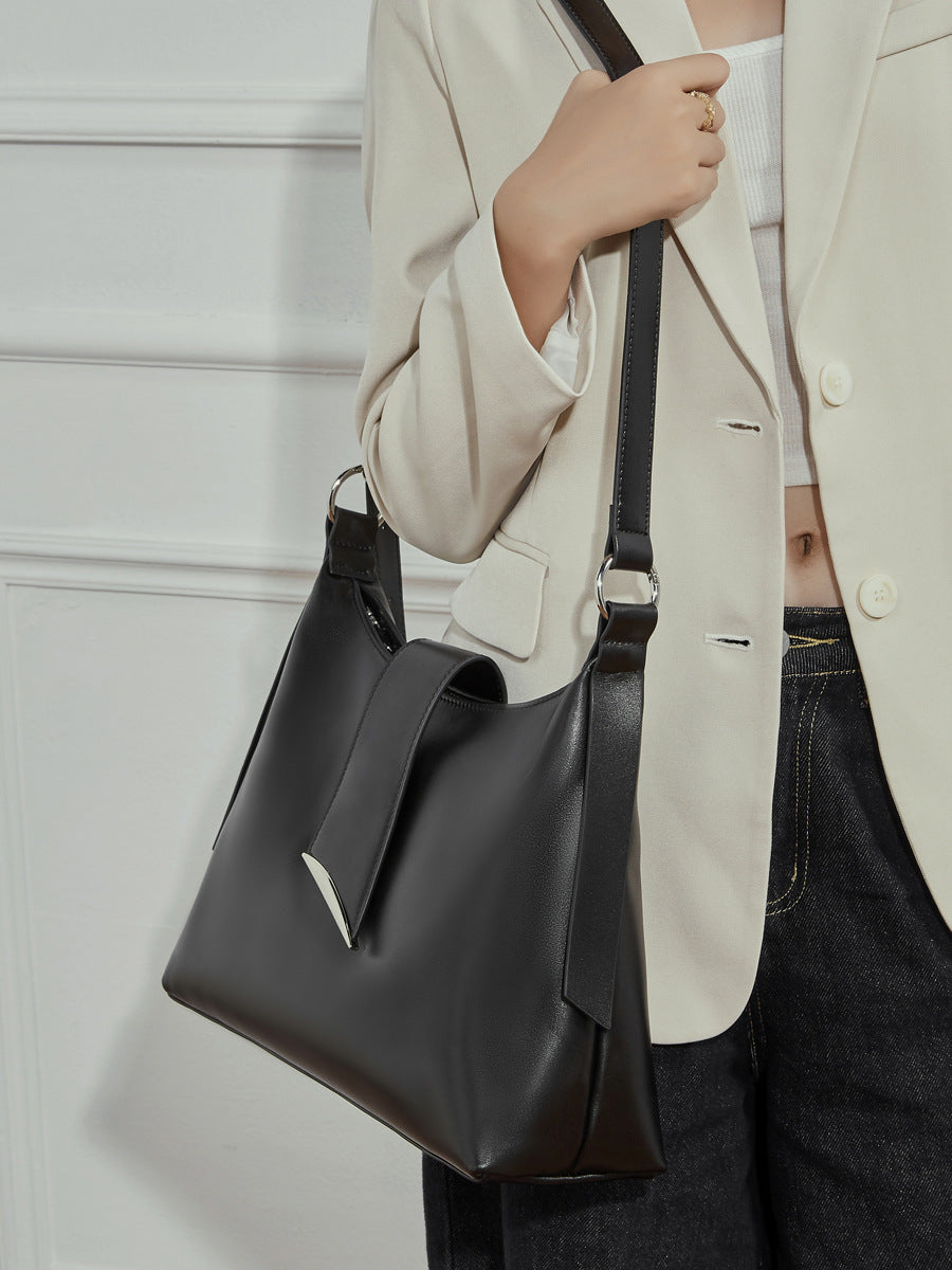 High-End Design Women's Bag 100% Genuine Leather Single Shoulder or Crossbody Bag Maryland