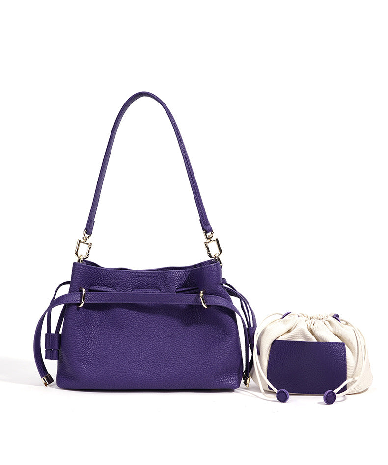 High-End Design Small Women's Bag 100% Genuine Leather Single Shoulder or Crossbody Bag Imperia