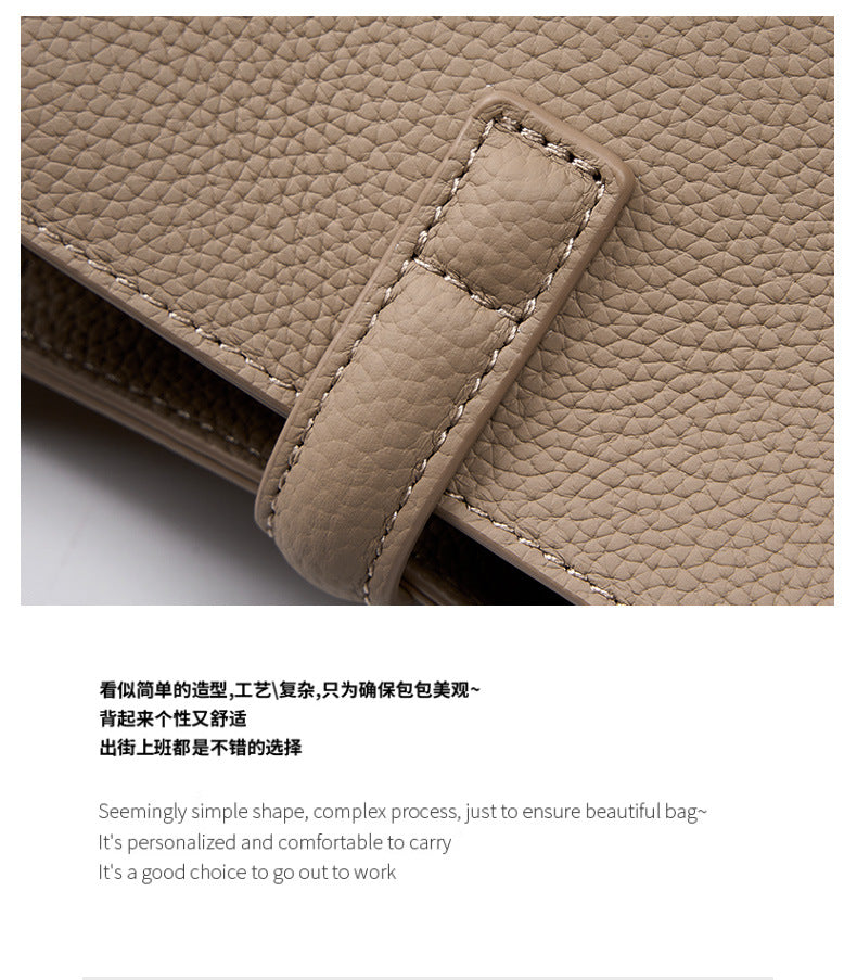 High-End Design Small Women's Bag 100% Genuine Leather Single Shoulder or Crossbody Bag Alicante