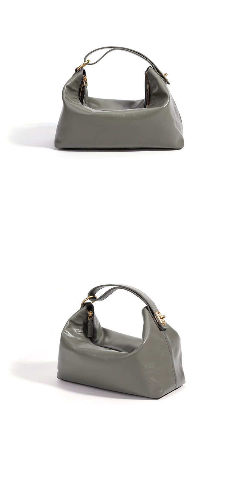 High-End Design Women's 100% Genuine Leather Single Shoulder Bag Jacomo