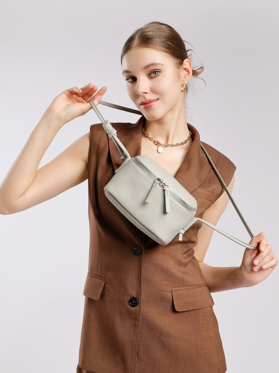 High-End Design Women's Bag 100% Genuine Leather Single Shoulder or Crossbody Bag Idaho