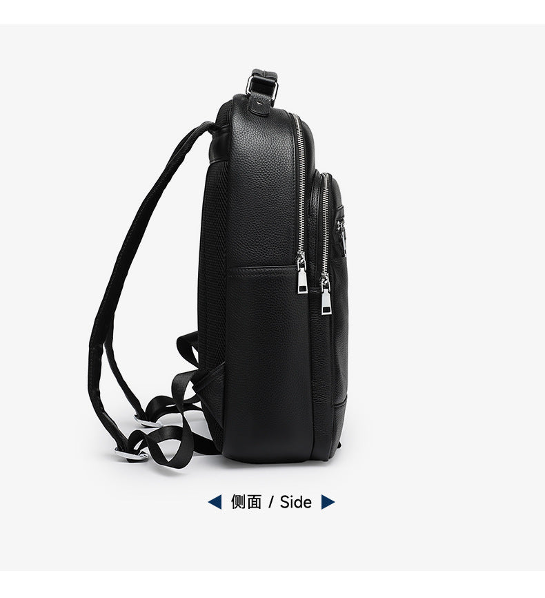 100% Genuine Leather simple and lightweight travel backpack Colorado