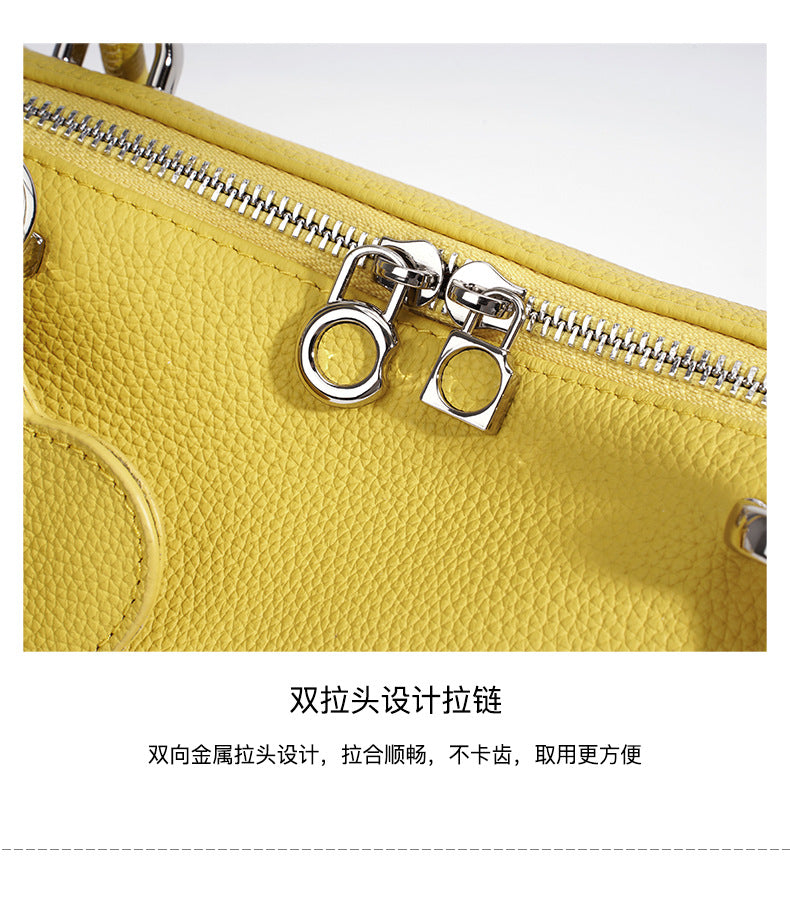 Underarm Long Style Baguette Women's 100% Genuine Leather Single Shoulder Bag Casablanca