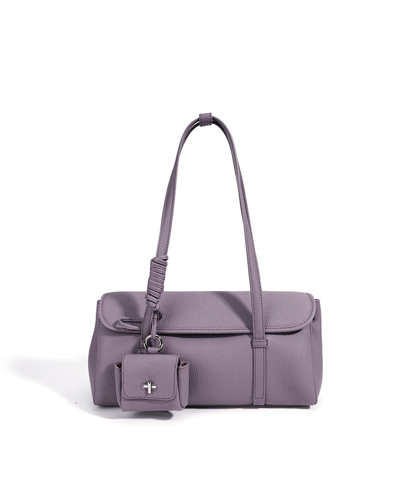 High-End Design Women's 100% Genuine Leather Pillow-shaped Shoulder Bag Genoa