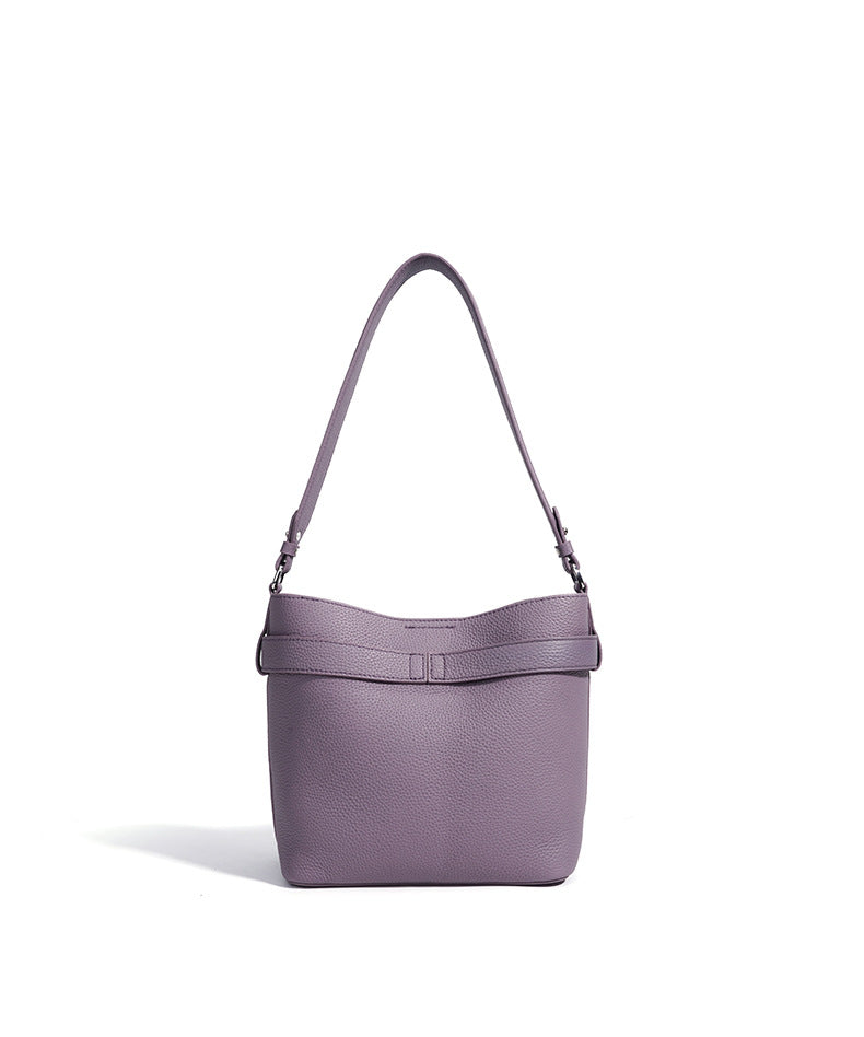 High-End Design Women's 100% Genuine Leather Single or Across Shoulder Tote Bag Siena