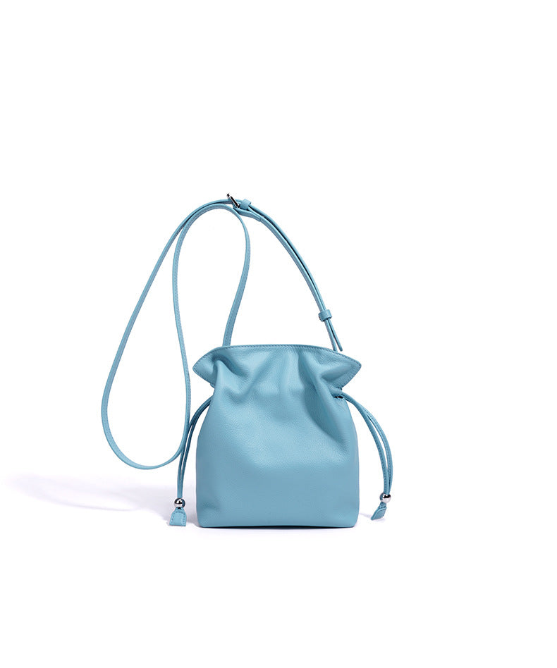 High-End Design Women's 100% Genuine Leather Small Single Shoulder or Crossbody Bag Latina