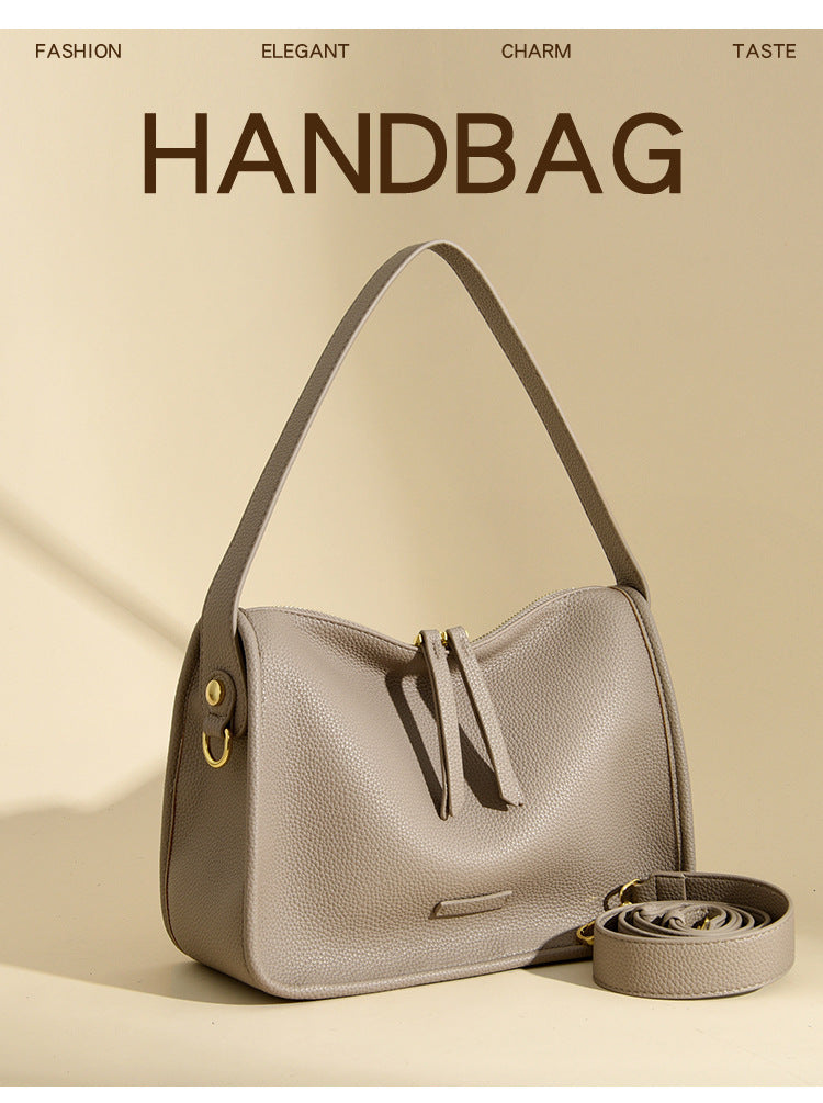 High-End Design Women's Bag 100% Genuine Leather Single Shoulder or Crossbody Bag Rhode Island