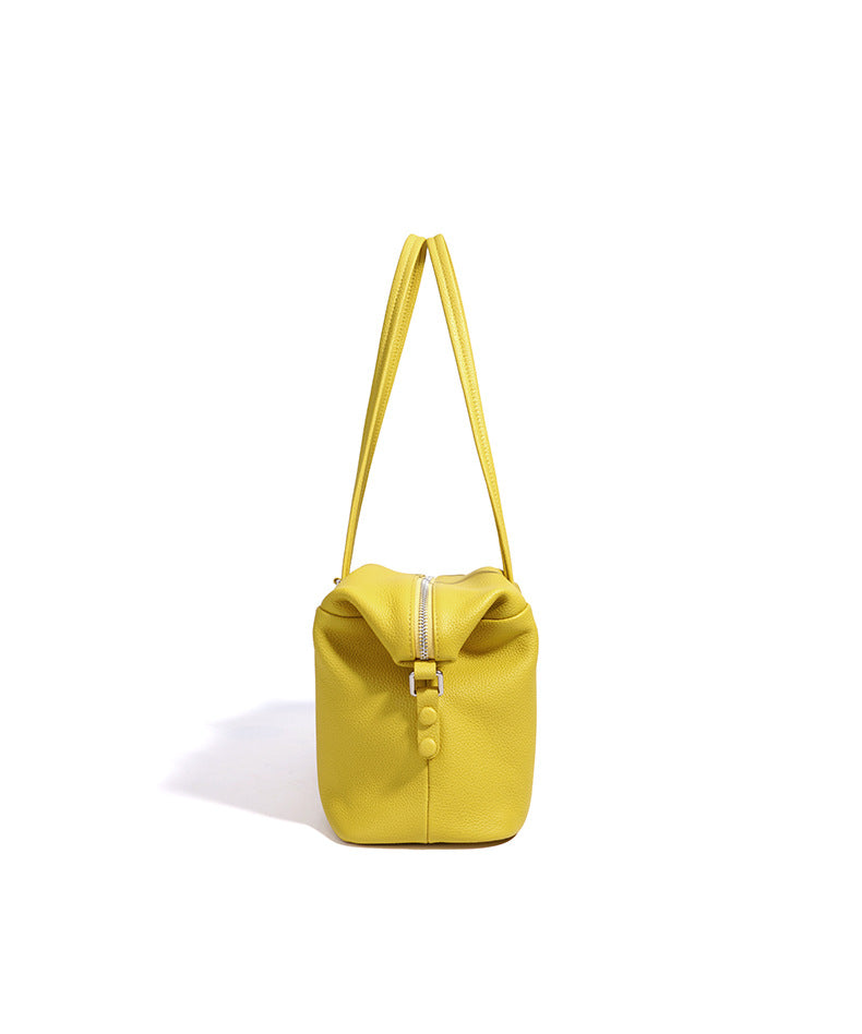 High-End Design Women's Bag 100% Genuine Leather Single Shoulder or Crossbody Tote Bag Rho