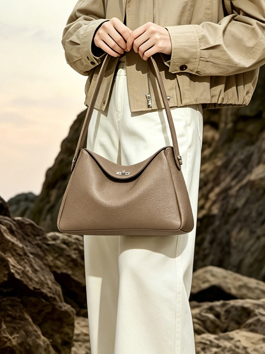Design Women's Bag 100% Genuine Leather Single Shoulder or Crossbody Bag Mali