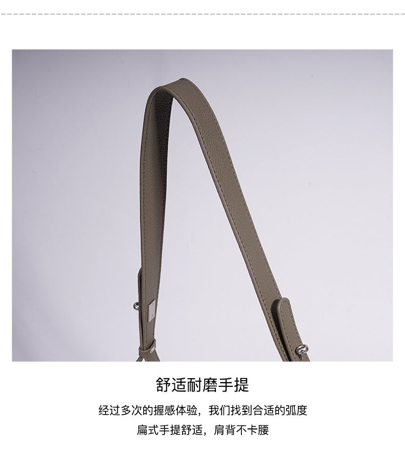 High-End Design Small Women's Bag 100% Genuine Leather Single Shoulder or Crossbody Bag Palma