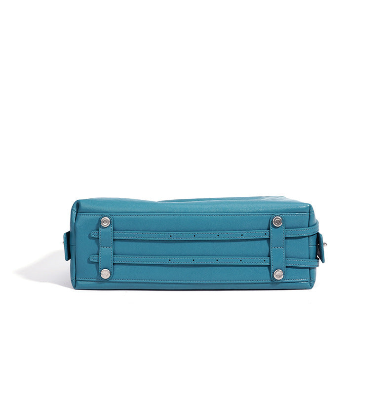 Designed Women's 100% Genuine Leather Pillow-Shaped Shoulder Bag Mallorca