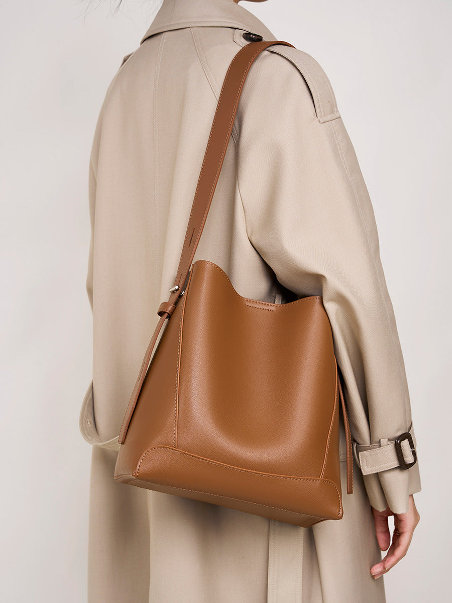 High-End Design Women's Bag 100% Genuine Leather Single Shoulder or Crossbody Bag Virginia