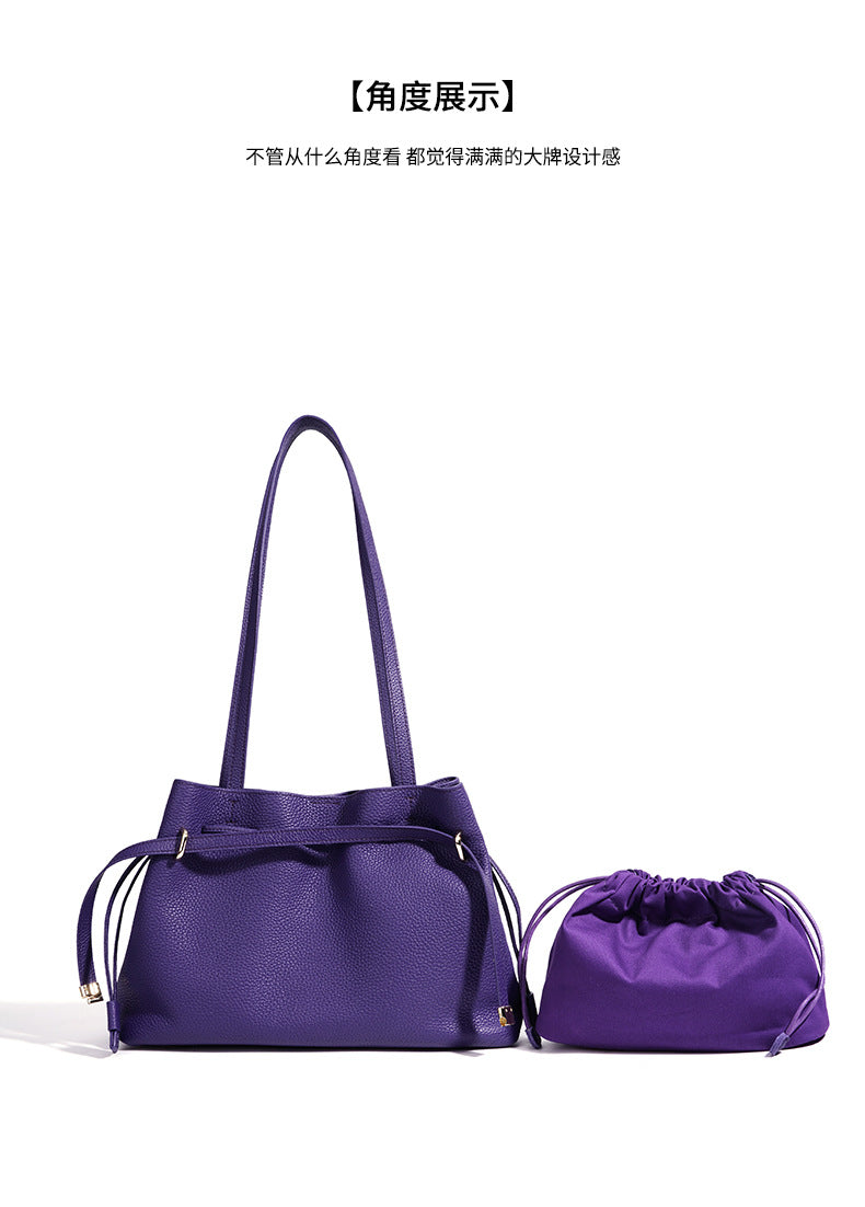 High-End Design Small Women's Bag 100% Genuine Leather Single Shoulder or Crossbody Bag Verona