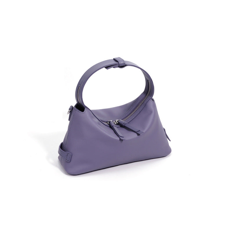High-End Design Small Women's Bag 100% Genuine Leather Single Shoulder or Crossbody Bag Ferrara