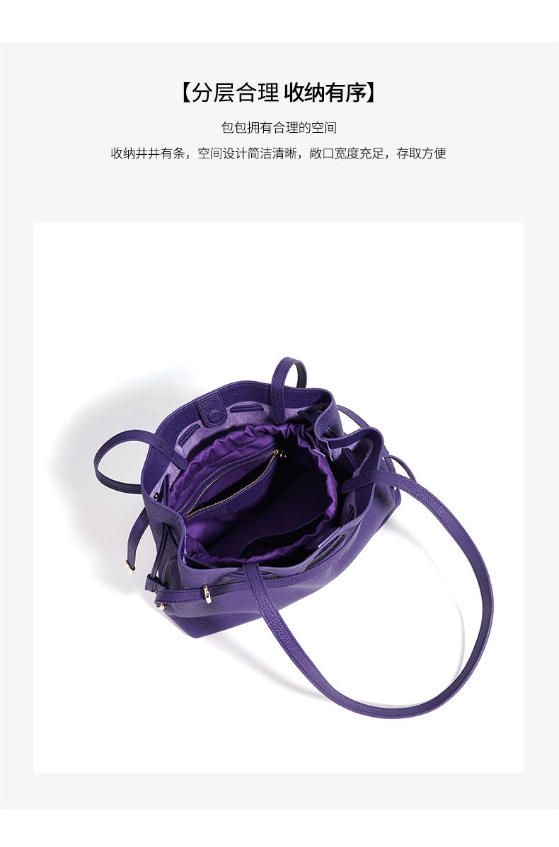 High-End Design Small Women's Bag 100% Genuine Leather Single Shoulder or Crossbody Bag Verona