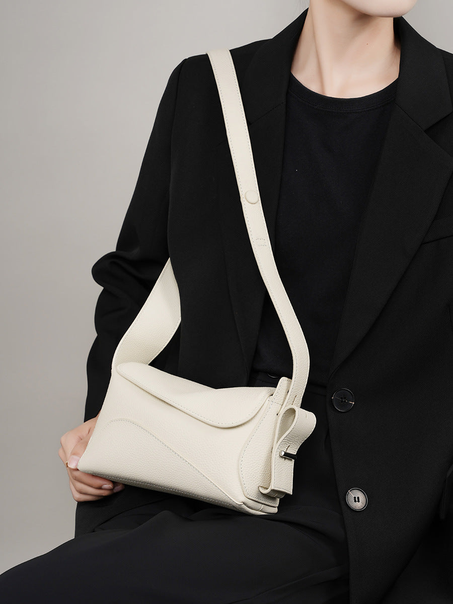 Designed Women's Bag 100% Genuine Leather Single Shoulder or Crossbody Bag Ives