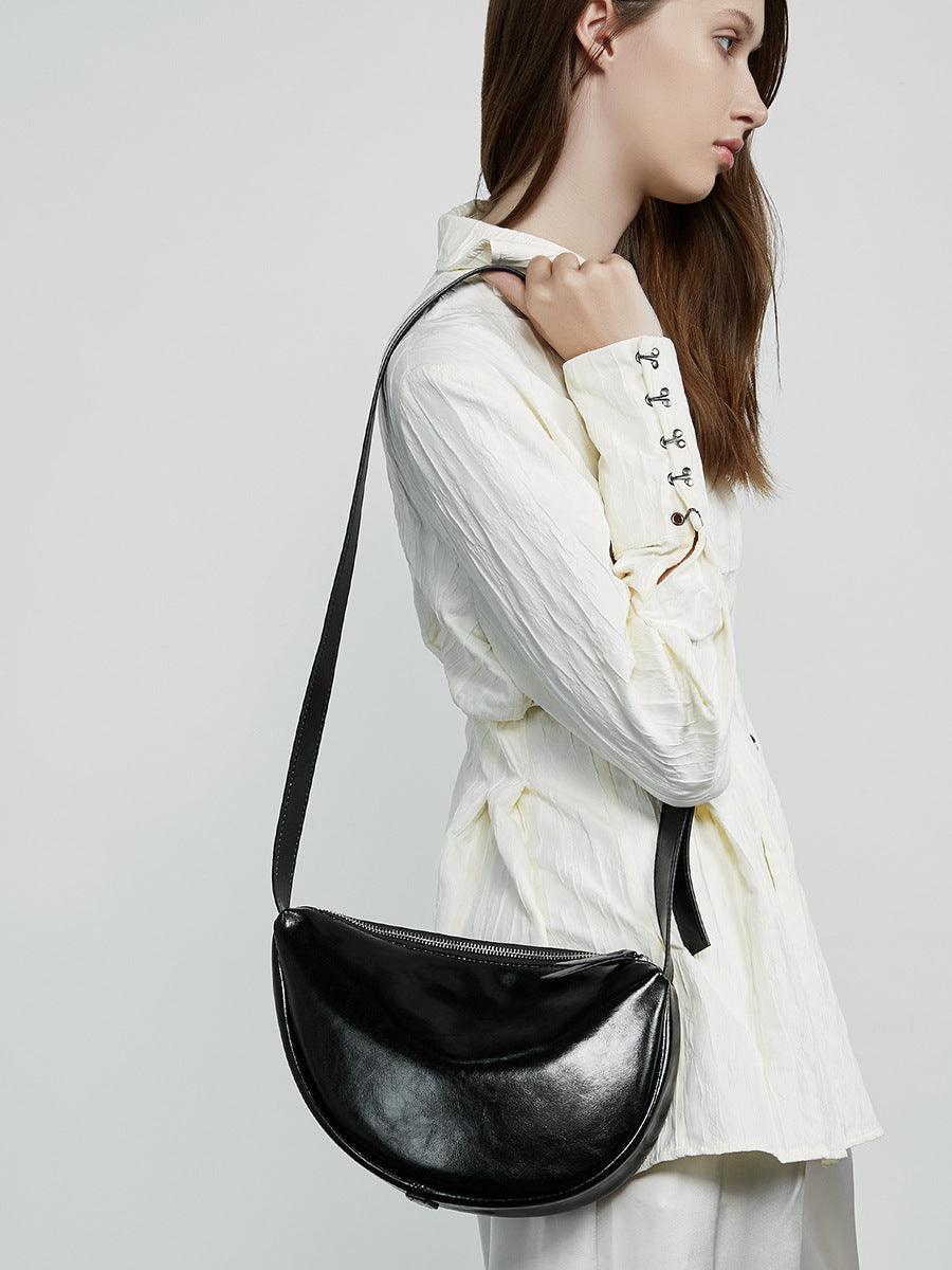 Designed Women's Bag 100% Genuine Leather Single Shoulder or Crossbody Bag Namur