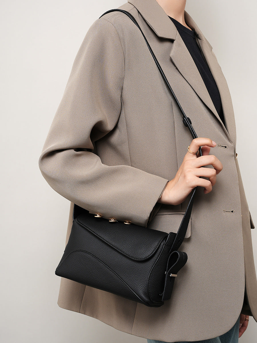 Designed Women's Bag 100% Genuine Leather Single Shoulder or Crossbody Bag Ives