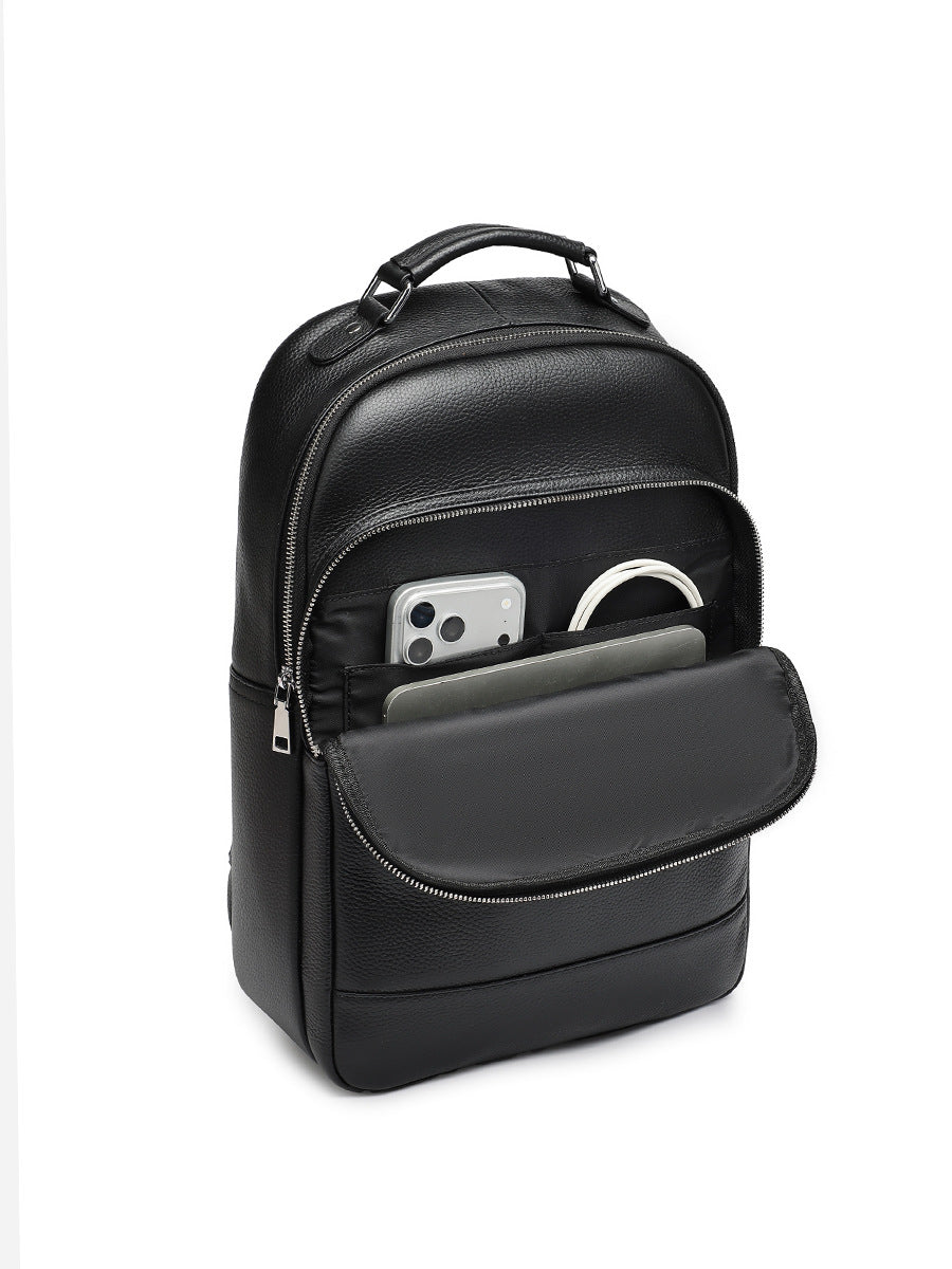 100% Genuine Leather simple and lightweight travel backpack Colorado