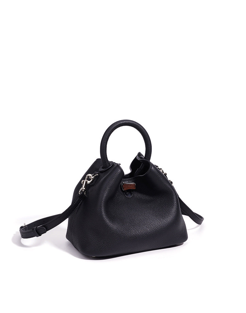 High-End Design Women's 100% Genuine Leather Single or Across Shoulder Tote Bag Udine