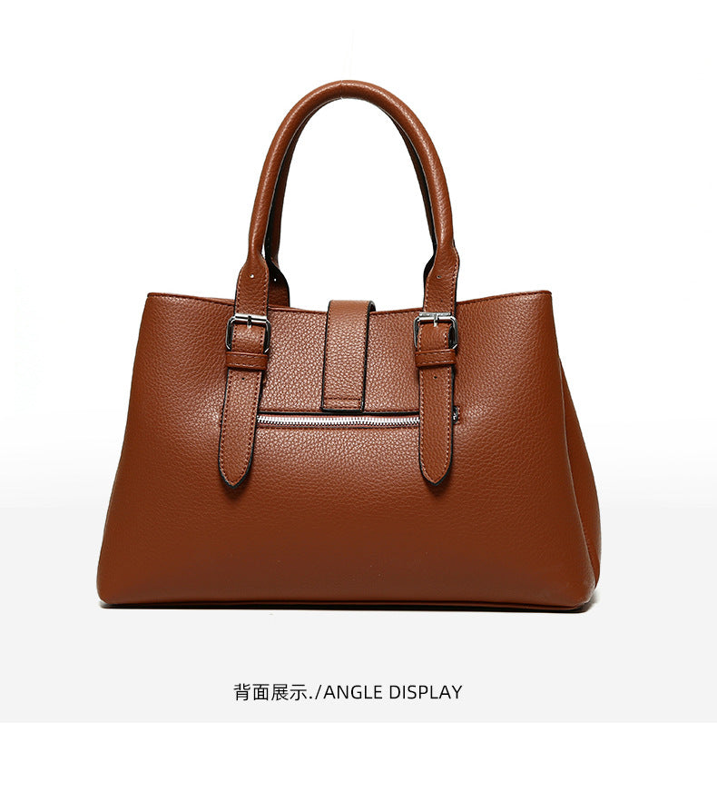 High-End Leather Three-Piece Set of Elegant Cross-Body Handbags Utah