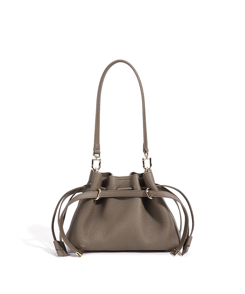 High-End Design Small Women's Bag 100% Genuine Leather Single Shoulder or Crossbody Bag Imperia
