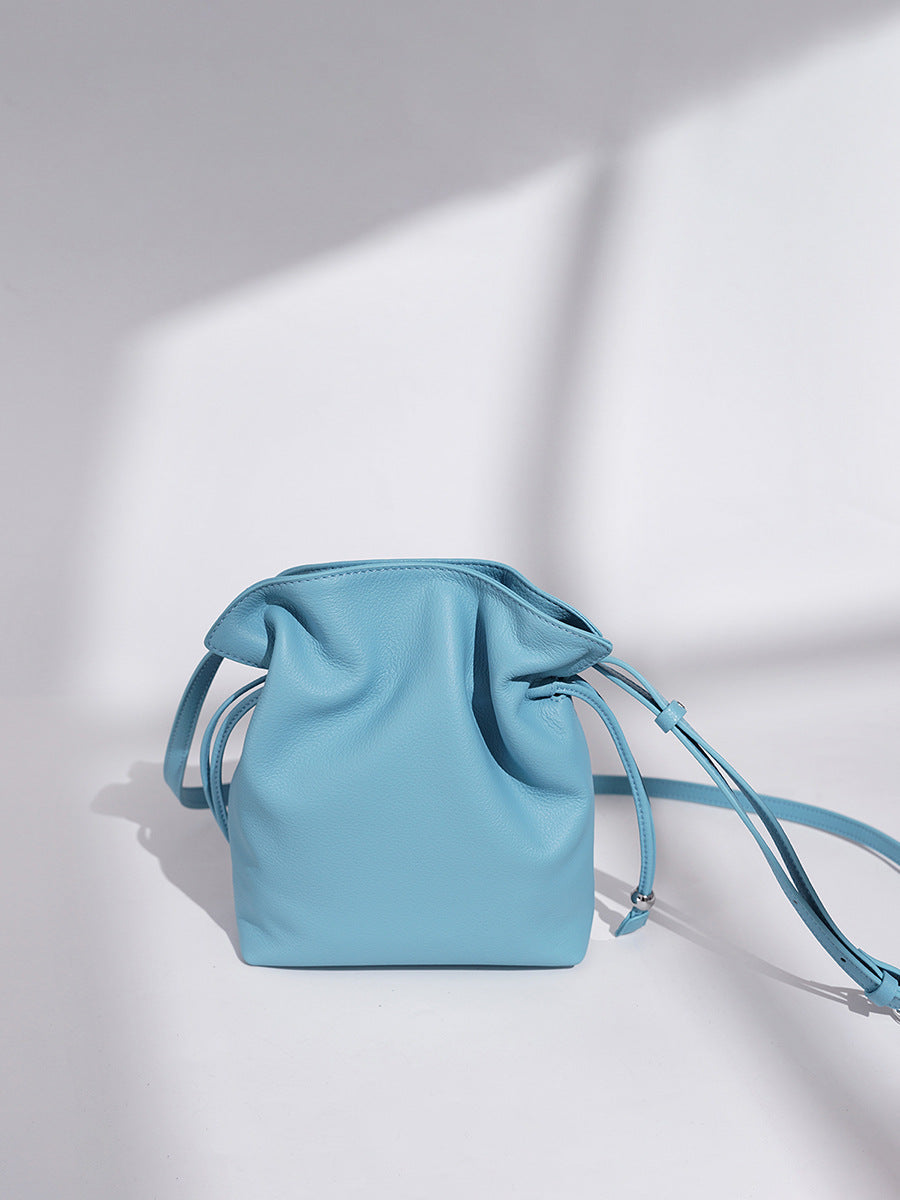 High-End Design Women's 100% Genuine Leather Small Single Shoulder or Crossbody Bag Latina