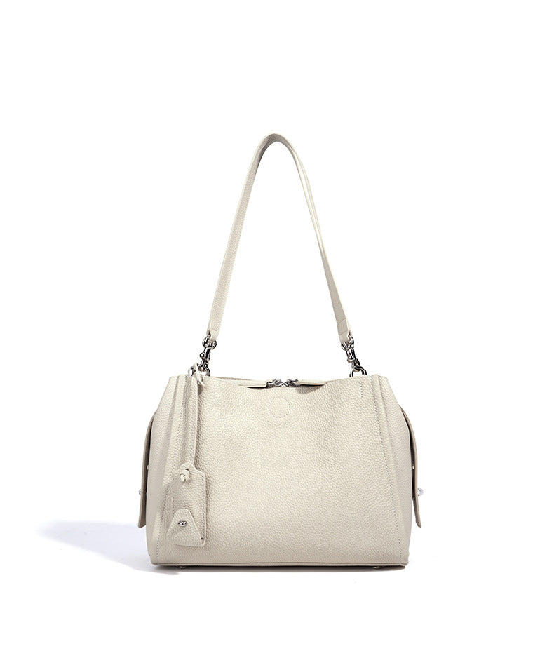High-End Design Women's Bag 100% Genuine Leather Single Shoulder Bag Palazzo