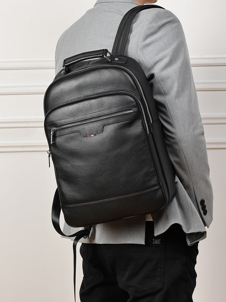 100% Genuine Leather simple and lightweight travel backpack Colorado