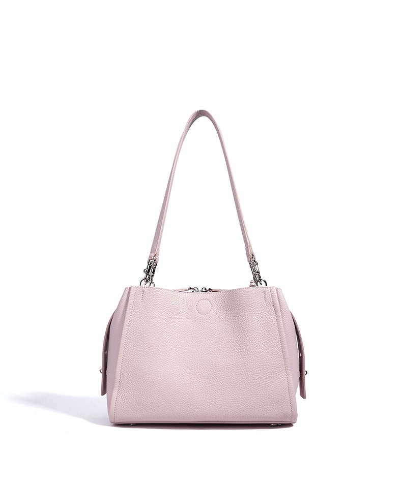 High-End Design Women's Bag 100% Genuine Leather Single Shoulder Bag Palazzo