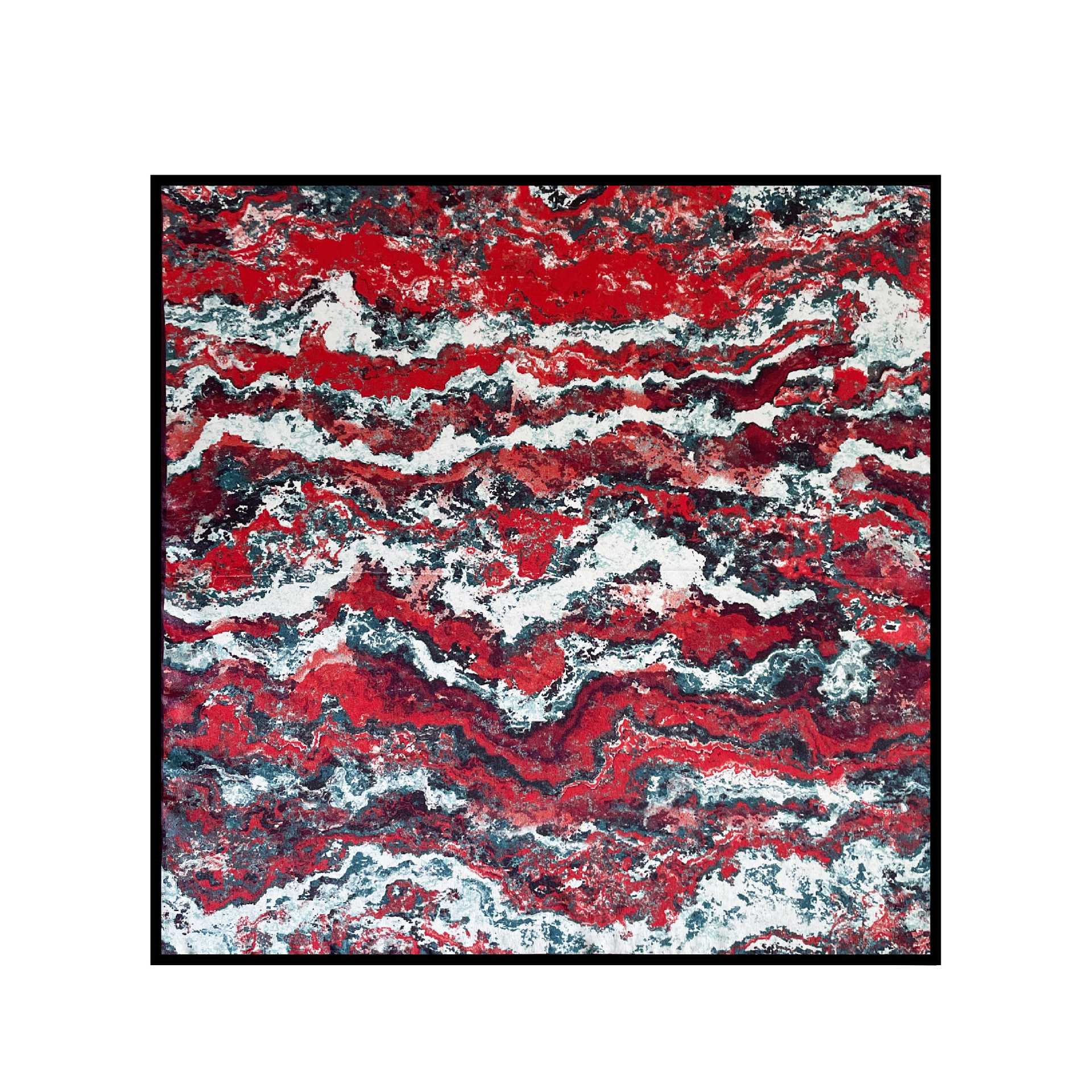 Women's 100% Mulberry Silk Scarves, Oil Printed in France