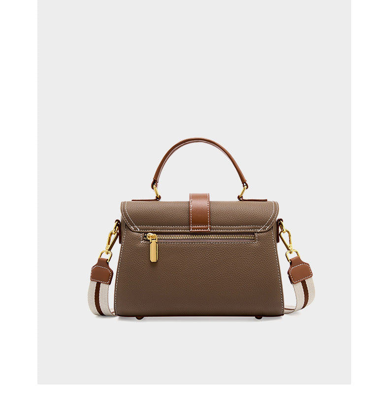 High-End Design Women's Bag 100% Genuine Leather Single Shoulder or Crossbody Bag Malaga