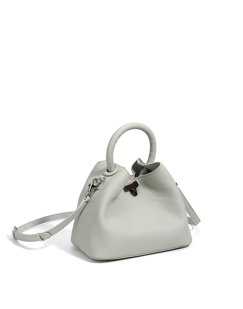 High-End Design Women's 100% Genuine Leather Single or Across Shoulder Tote Bag Udine