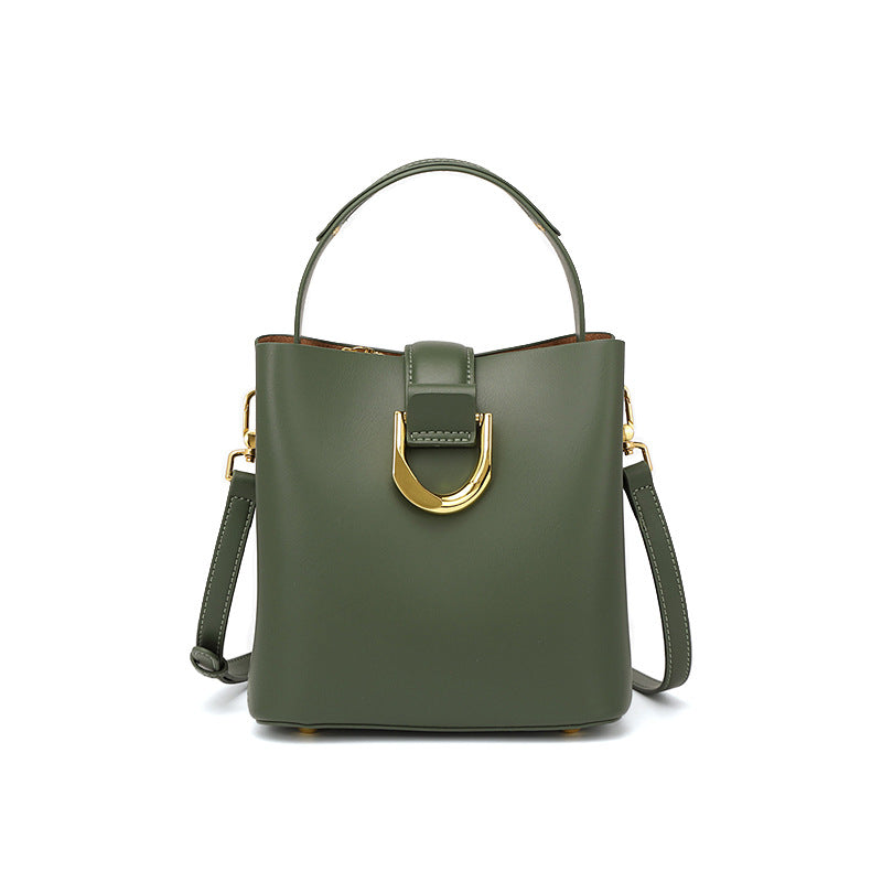 High-End Design Women's Bag 100% Genuine Leather Single Shoulder or Crossbody Bag Toledo