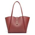 High-End Design Women's 100% Genuine Leather Tote Bag Pennsylvania