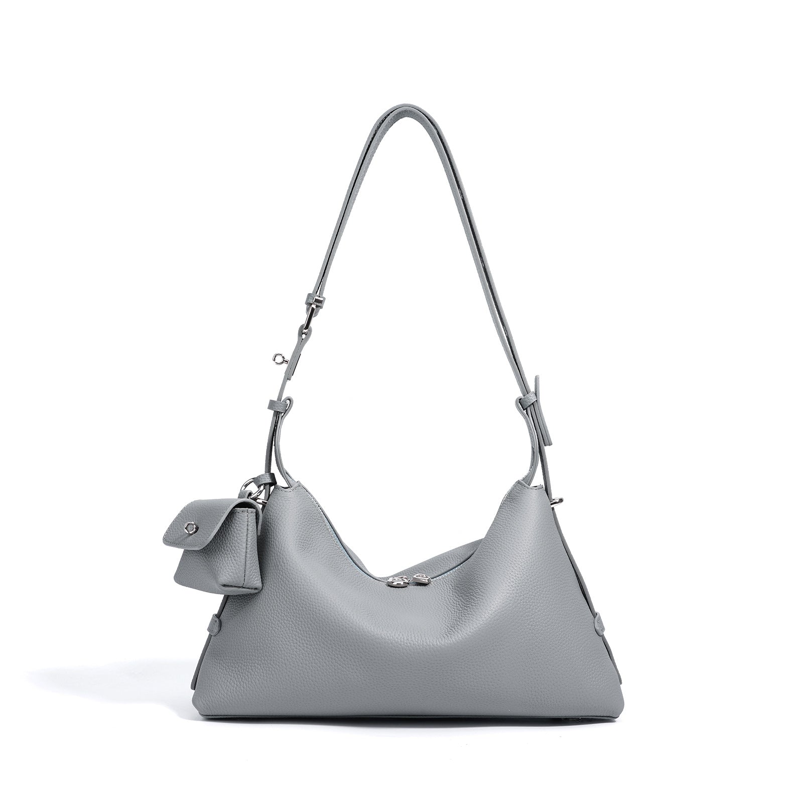 High-End Design Women's 100% Genuine Leather Single Shoulder Pillow Bag Palermo