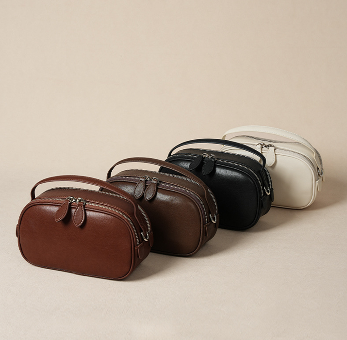 High-End Design Small Women's Bag 100% Genuine Leather Single Shoulder or Crossbody Bag Palau