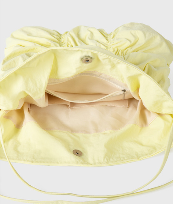 Designed Women's Pleated Nylon Single Shoulder Tote Bag Teresa