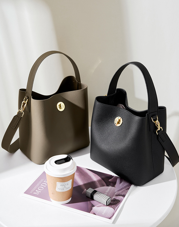 Designed Women's 100% Genuine Leather Single or Cross Shoulder Bag Carla