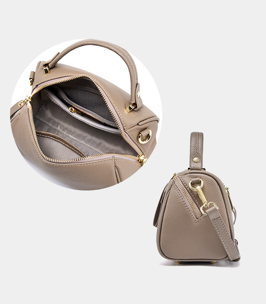 Designed Women's 100% Genuine Leather Single Shoulder or Crossbody Bag Texas