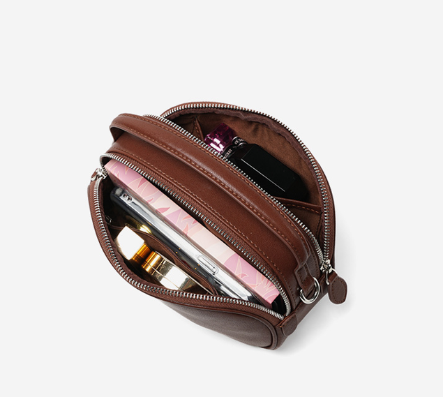 High-End Design Small Women's Bag 100% Genuine Leather Single Shoulder or Crossbody Bag Palau