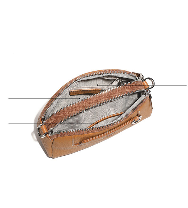 Designed Women's 100% Genuine Leather Single Shoulder or Crossbody Bag Corby