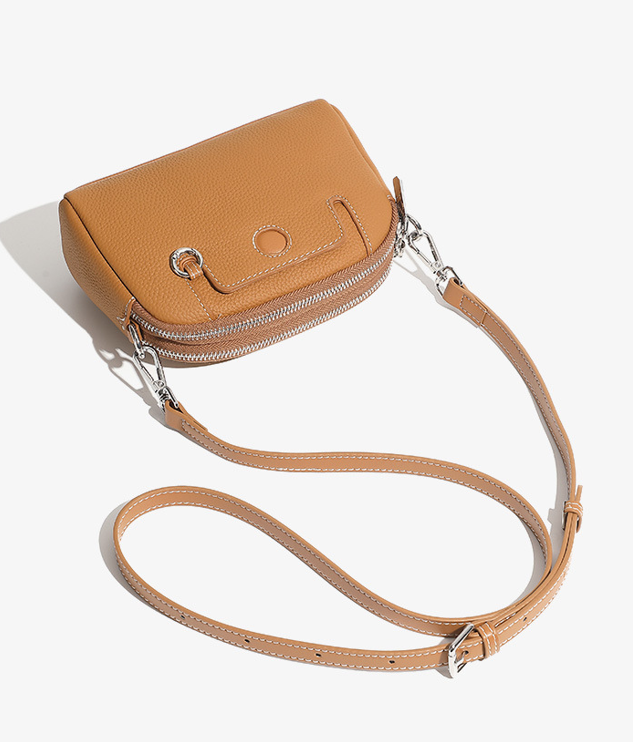 Designed Women's 100% Genuine Leather Single Shoulder or Crossbody Bag Corby