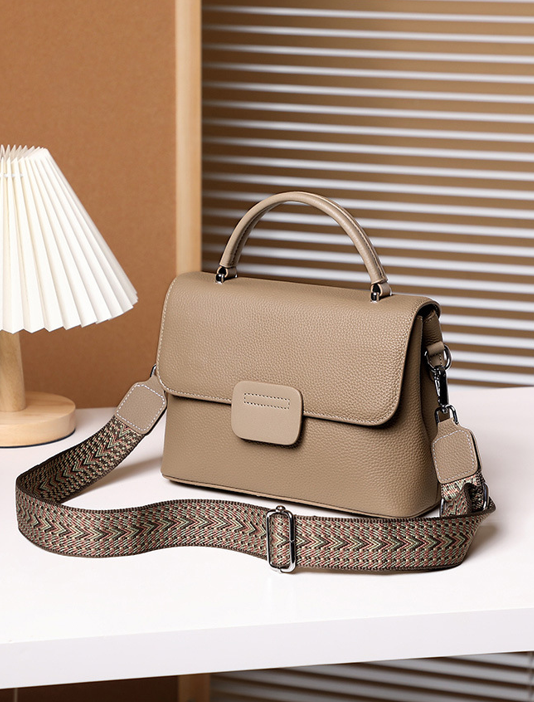 Designed Women's 100% Genuine Leather Single Shoulder or Crossbody Bag Nou
