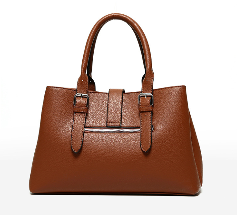 Designed Women's 100% Genuine Leather Single Shoulder Three-Piece Set Bag Utah